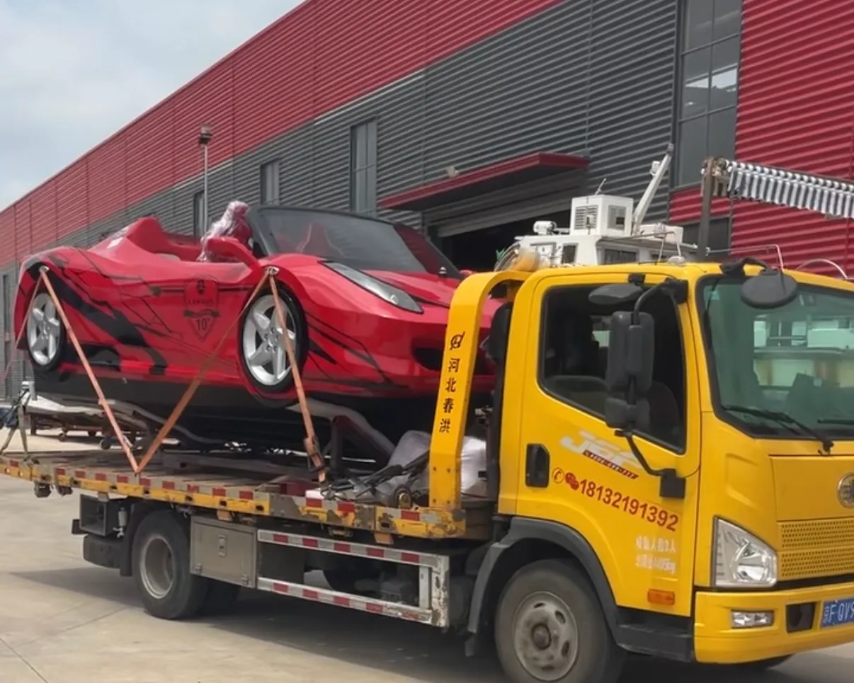 Ολοκληρώθηκε και παραδόθηκε το LAWADA® Custom Water Sports Car Fiberglass